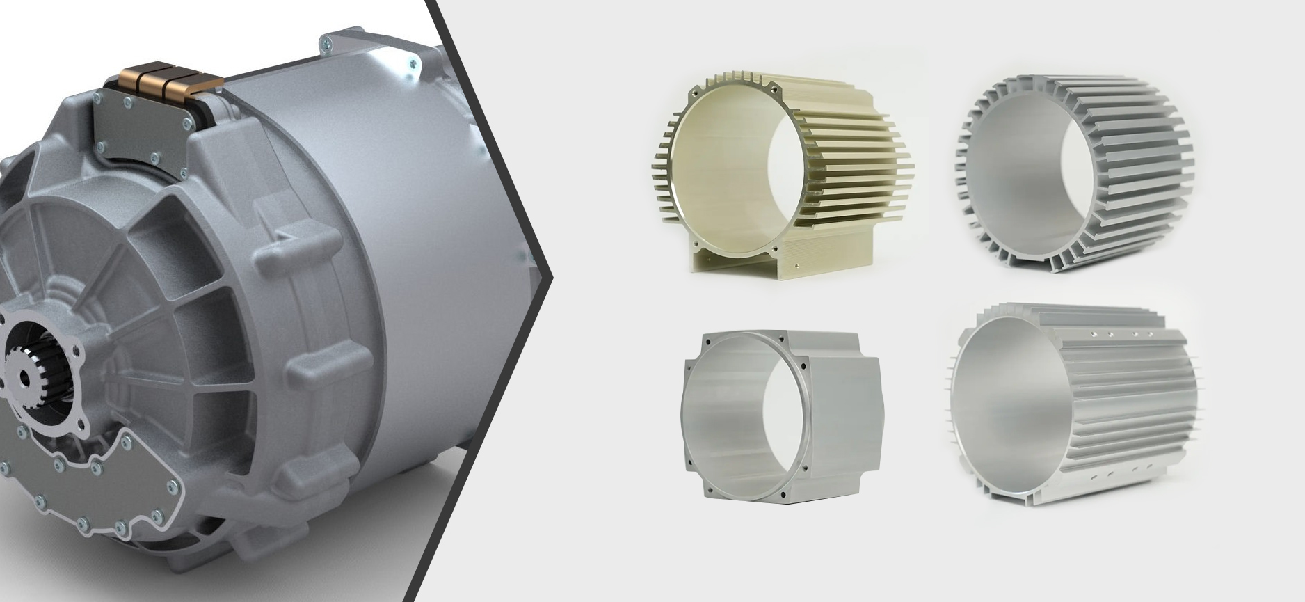 Aluminijski motorni kućište unutarnji promjer 76-150