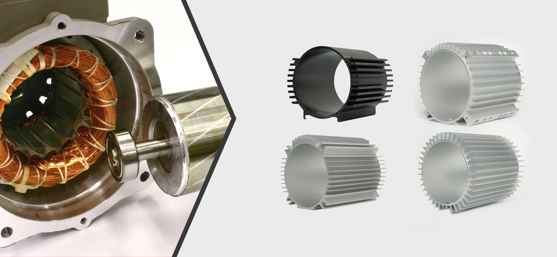 Aluminijski motorni kućište unutarnji promjer 151-260